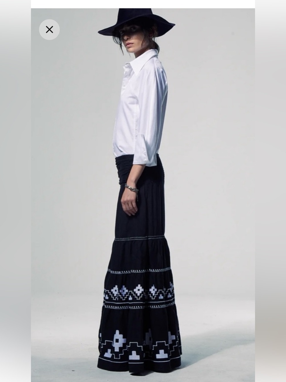 Maria Cher Maxi Skirt - Picture 2 of 7